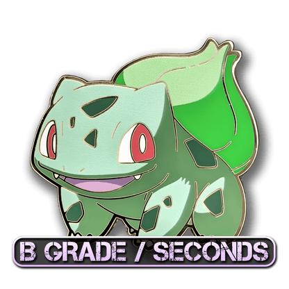 Bulbasaur Enamel Pin (Pokemon) (B Grade)