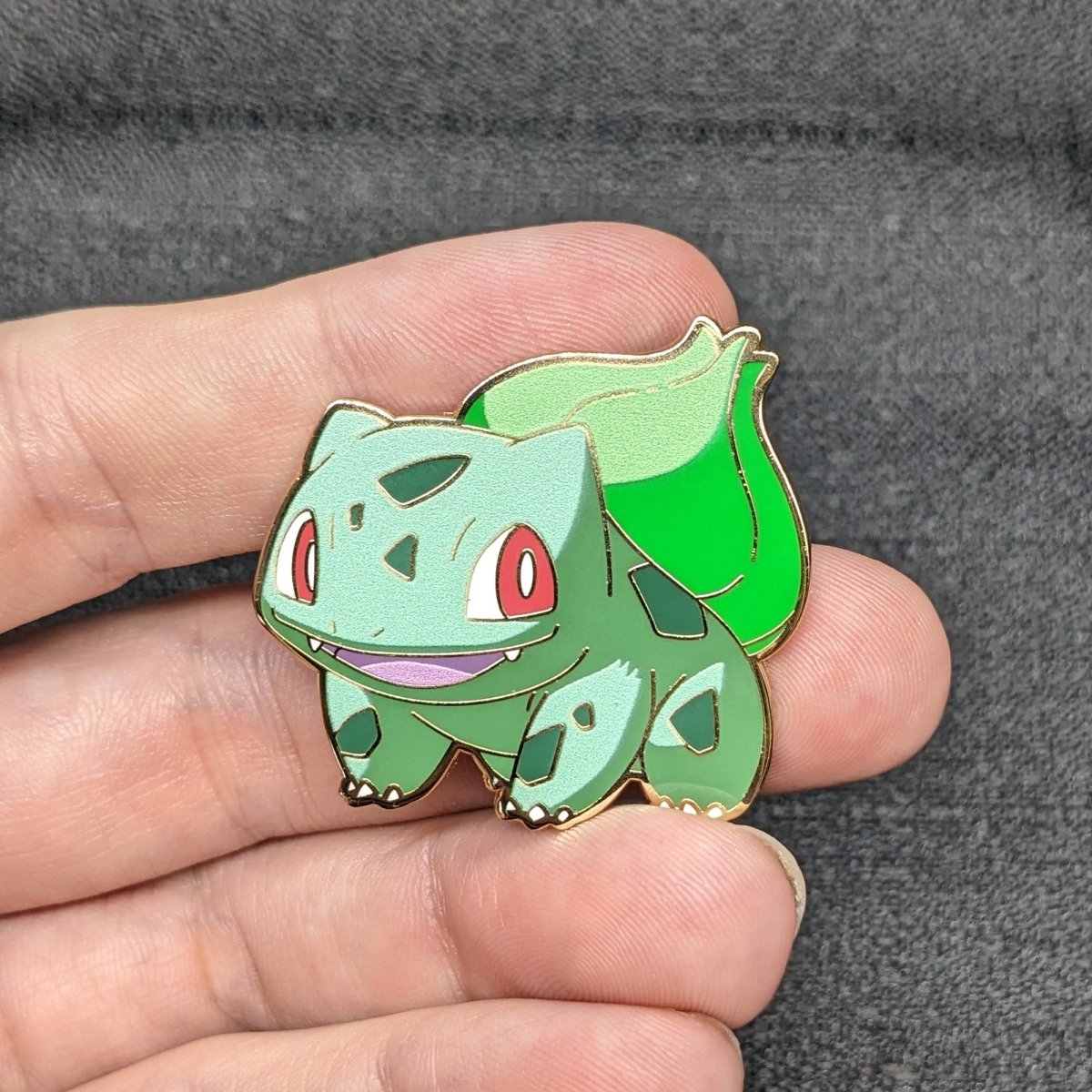 Bulbasaur Enamel Pin (Pokemon) (B Grade)