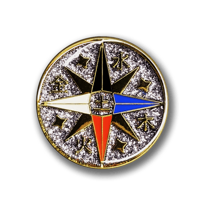 Celestial Compass Enamel Pin