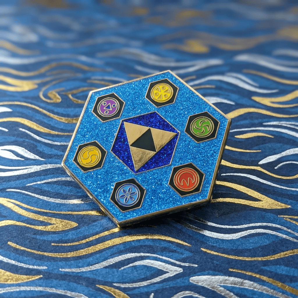 Chamber Of Sages Enamel Pin