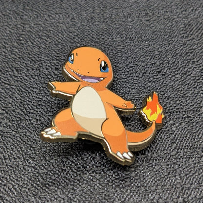 Charmander Enamel Pin (Pokemon) (B Grade)