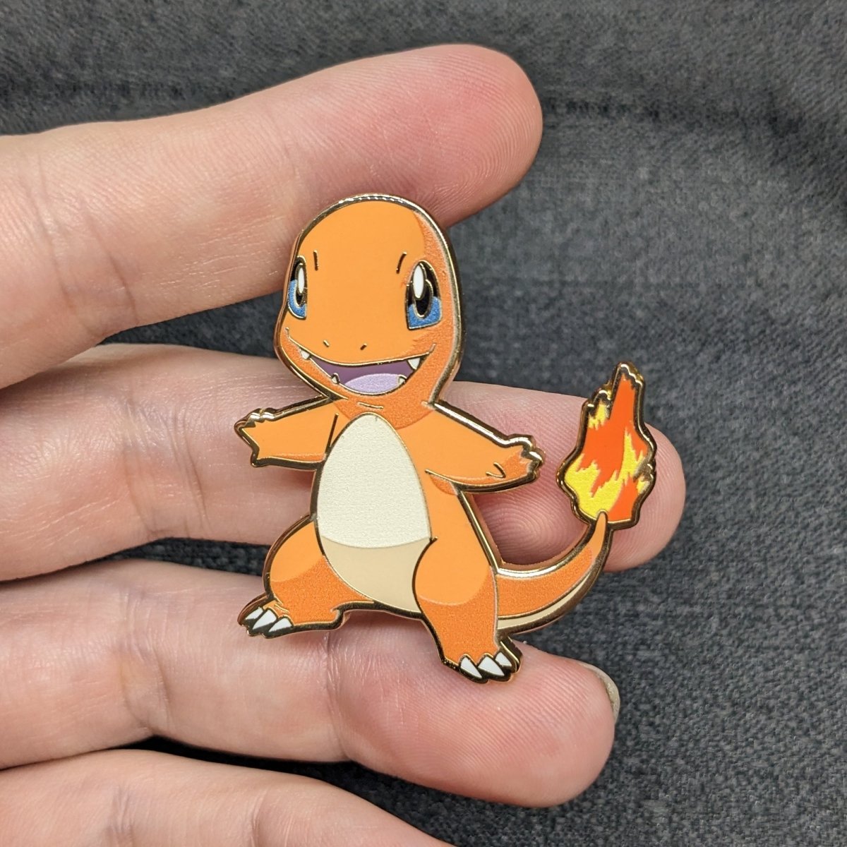 Charmander Enamel Pin (Pokemon) (B Grade)