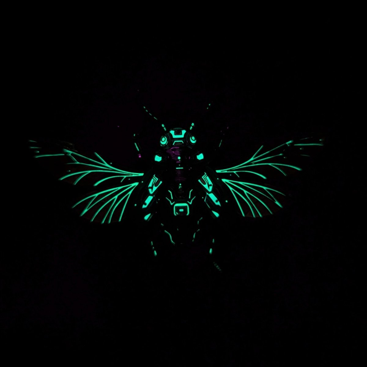 Cyberpunk Beetle Enamel Pin
