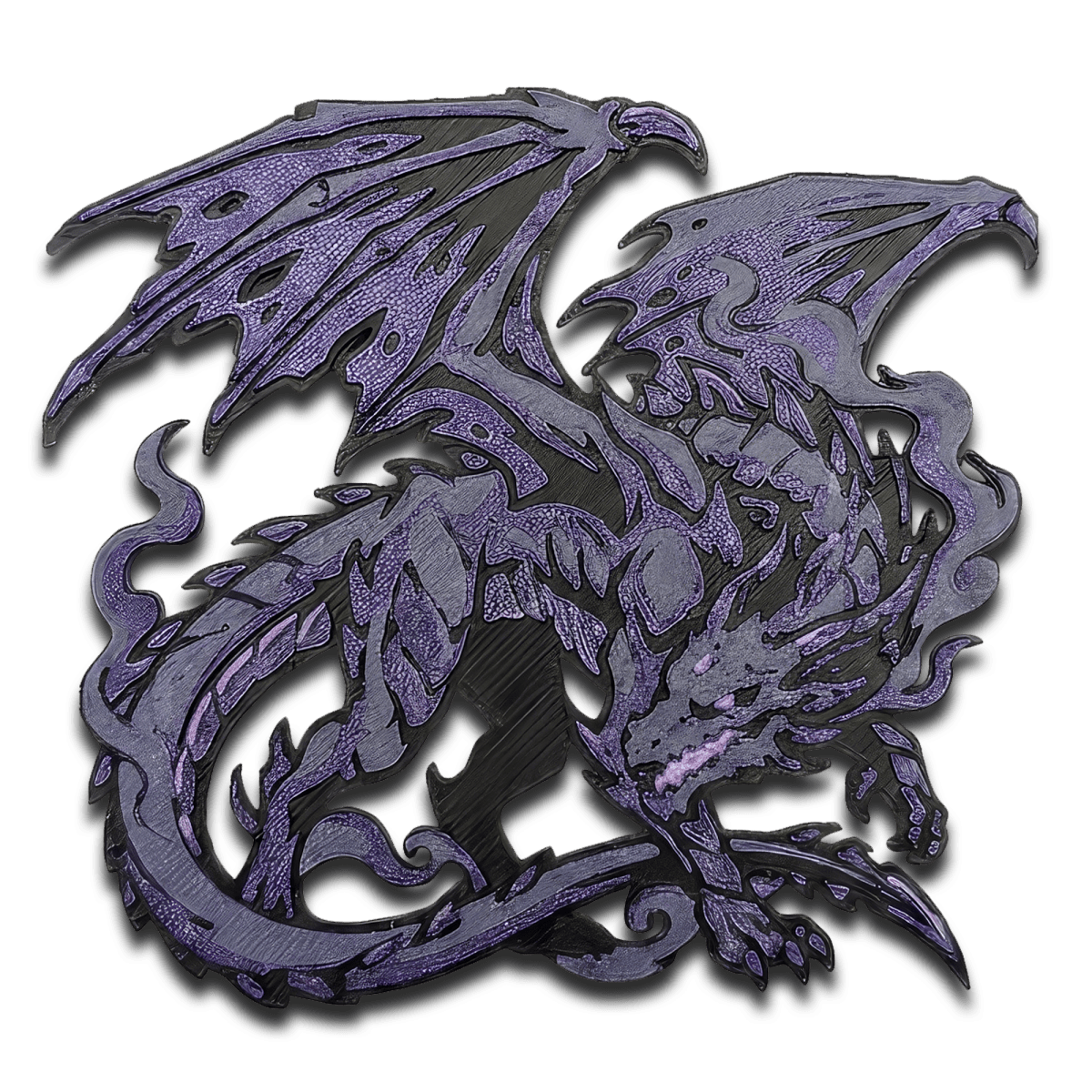 Dark Dragon Collectible Art Magnet