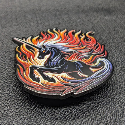 Dark Unicorn Enamel Pin (B Grade)