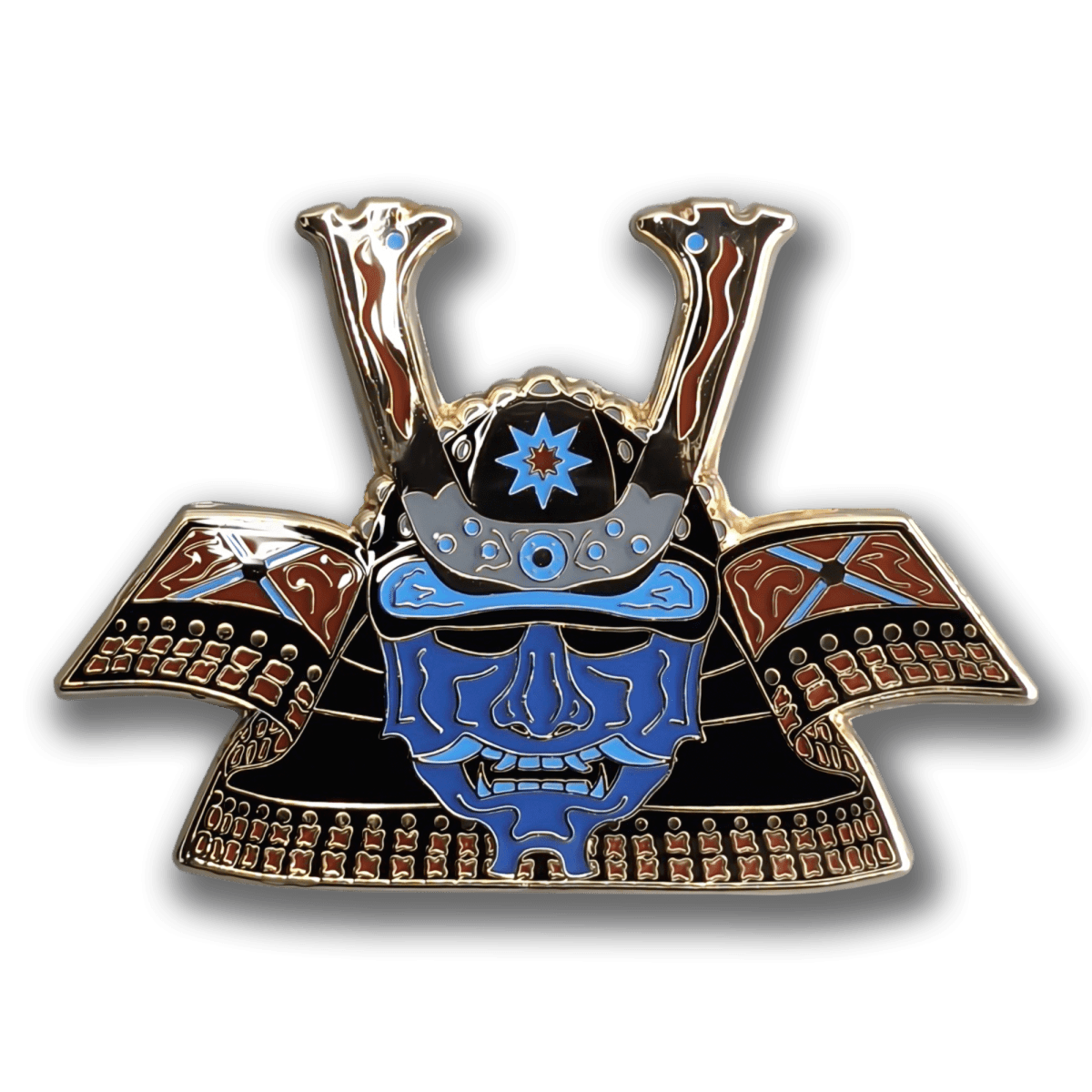 Dark Water Kabuto Enamel Pin