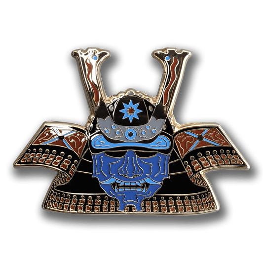 Dark Water Kabuto Enamel Pin