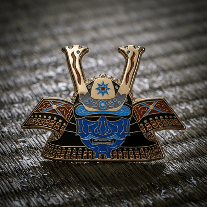 Dark Water Kabuto Enamel Pin