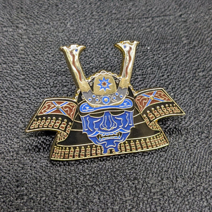 Dark Water Kabuto Enamel Pin (B Grade)