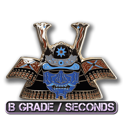 Dark Water Kabuto Enamel Pin (B Grade)