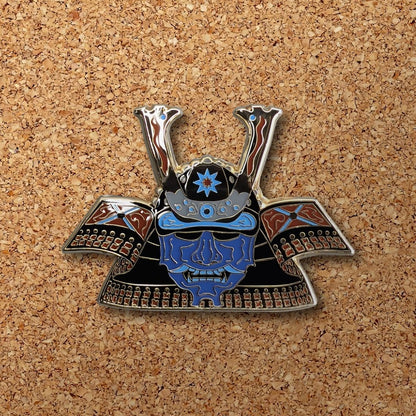 Dark Water Kabuto Enamel Pin (B Grade)