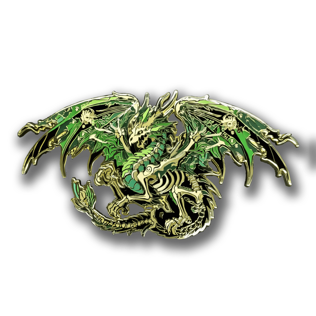 Draeghuul, Dragon Of Decay Enamel Pin (Dragon Aspects Vol.1)