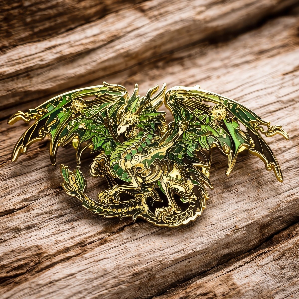 Draeghuul, Dragon Of Decay Enamel Pin (Dragon Aspects Vol.1)