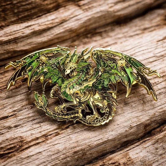 Draeghuul, Dragon Of Decay Enamel Pin (Dragon Aspects Vol.1)