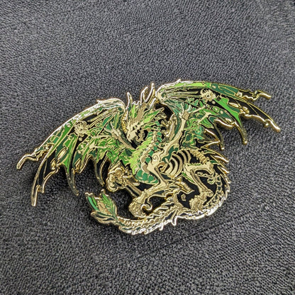 Draeghuul, Dragon Of Decay Enamel Pin (Dragon Aspects Vol.1) (B Grade)