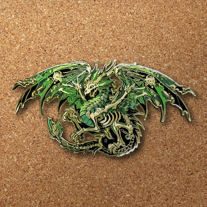 Draeghuul, Dragon Of Decay Enamel Pin (Dragon Aspects Vol.1) (B Grade)