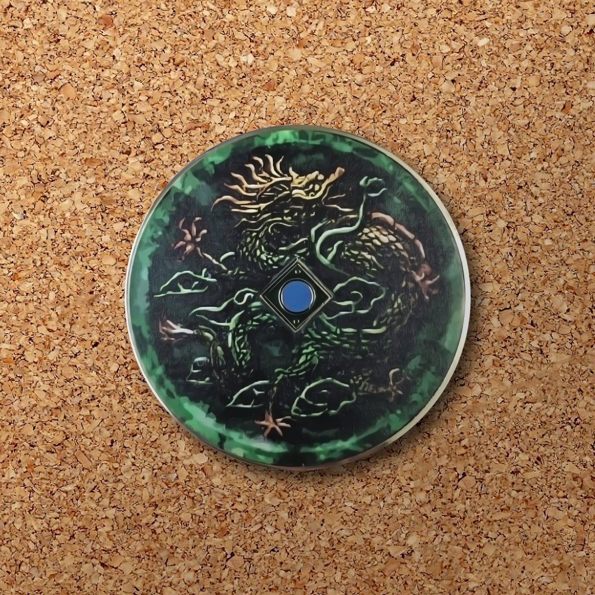 Dragon Mirror Enamel Pin (Shenmue) (B Grade)