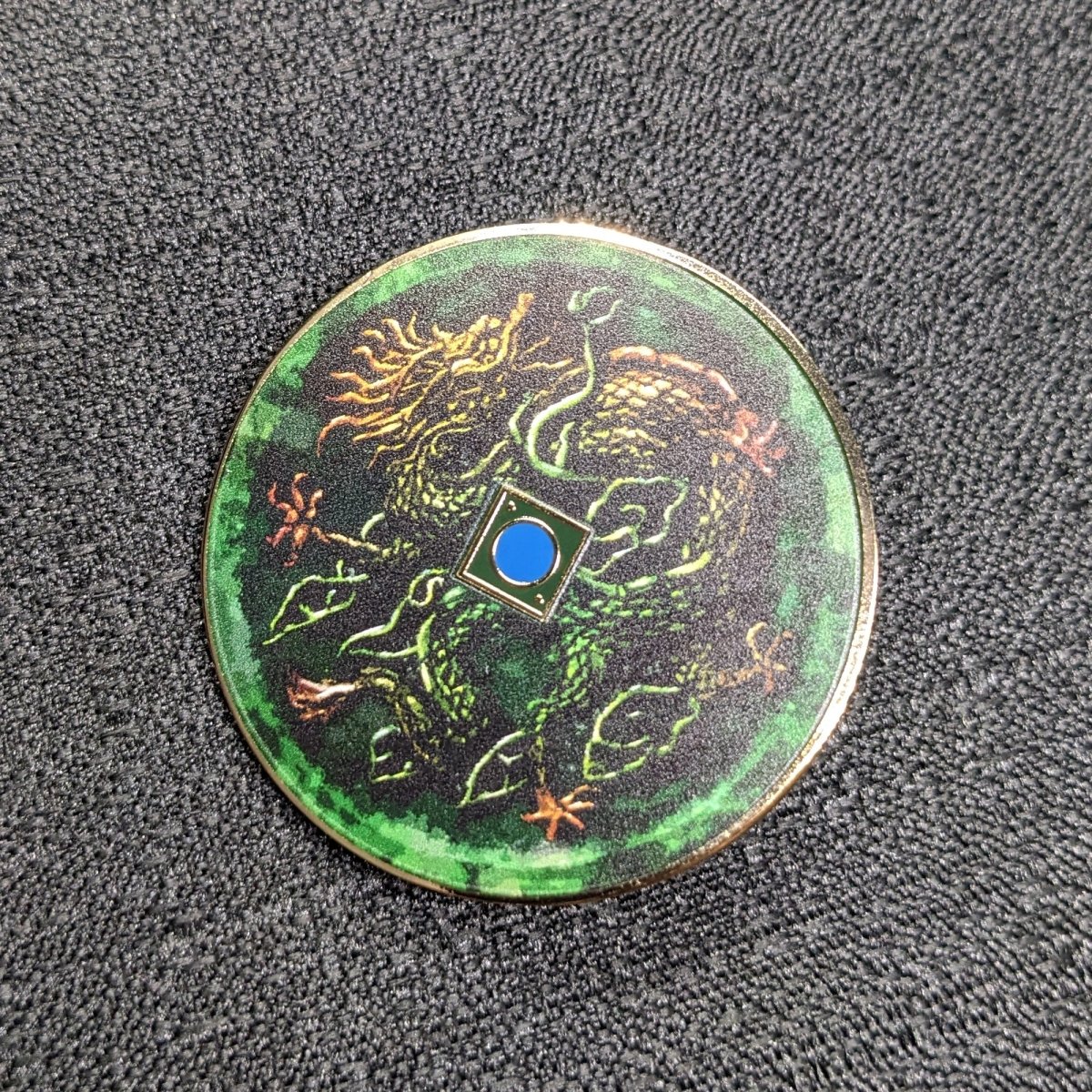 Dragon Mirror Enamel Pin (Shenmue) (B Grade)