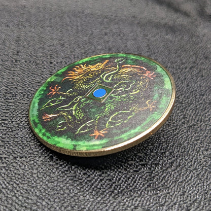 Dragon Mirror Enamel Pin (Shenmue) (B Grade)
