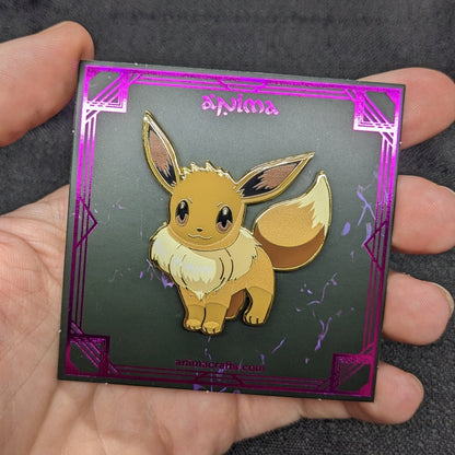 Eevee Enamel Pin (Pokemon) (B Grade)