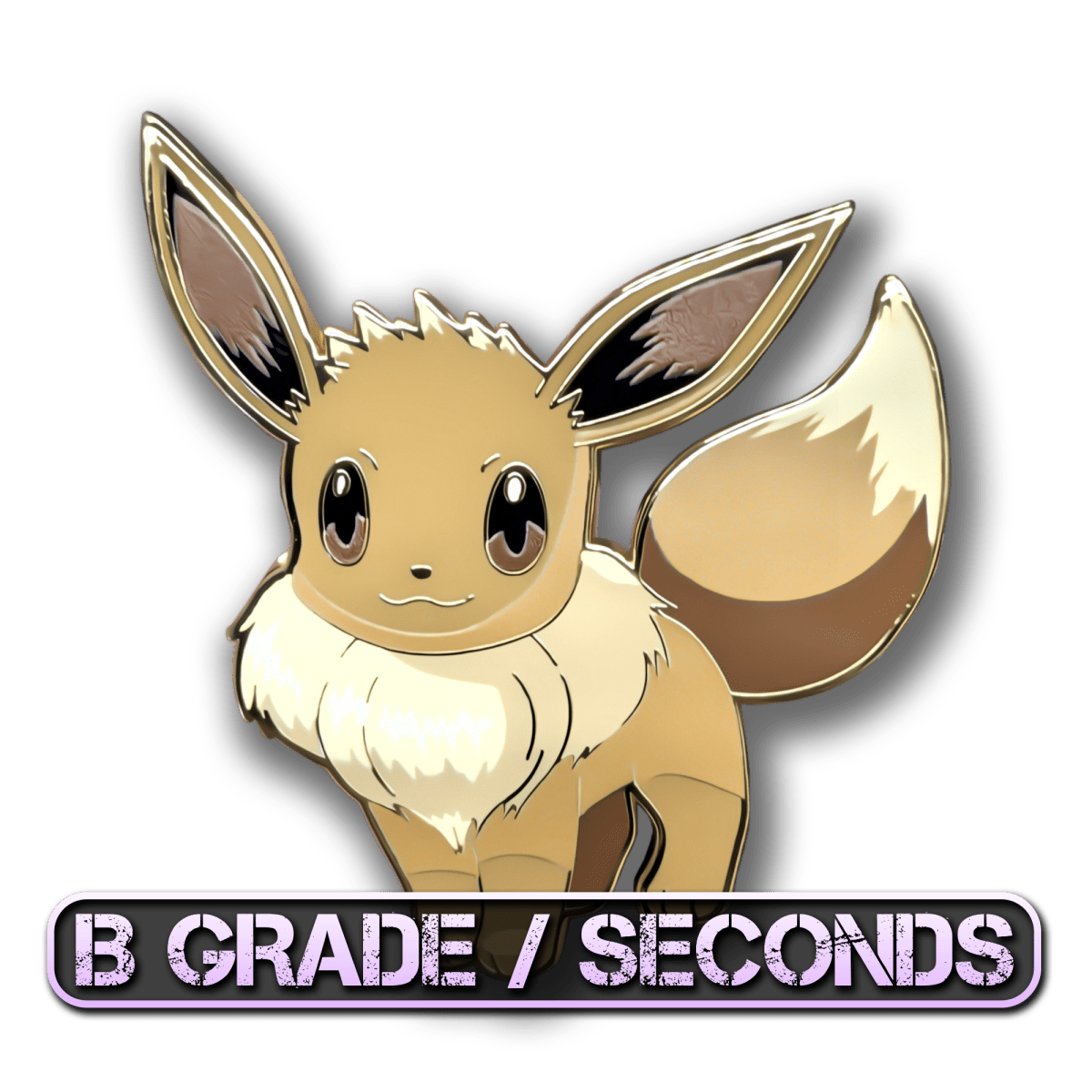 Eevee Enamel Pin (Pokemon) (B Grade)