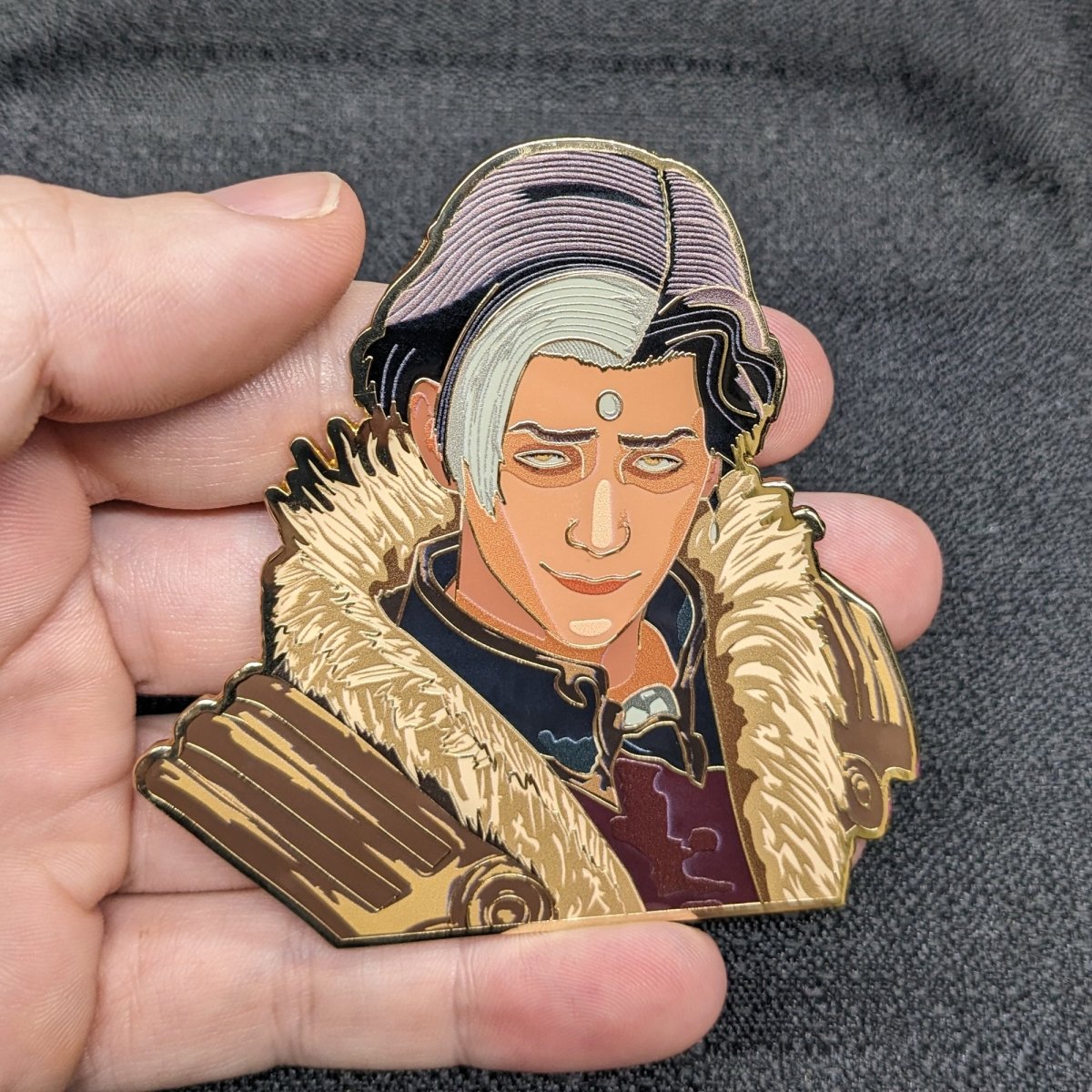 Emet - Selch Enamel Pin (Final Fantasy XIV) (B Grade)