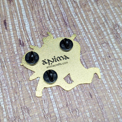 Enkai Ronin Enamel Pin - Japanese Samurai Warrior