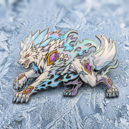 Fenrir Enamel Pin