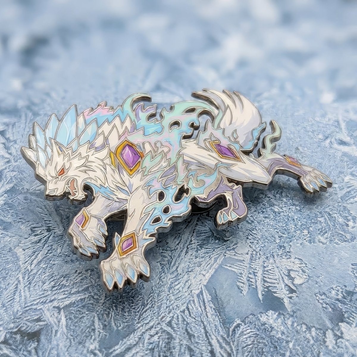 Fenrir Enamel Pin