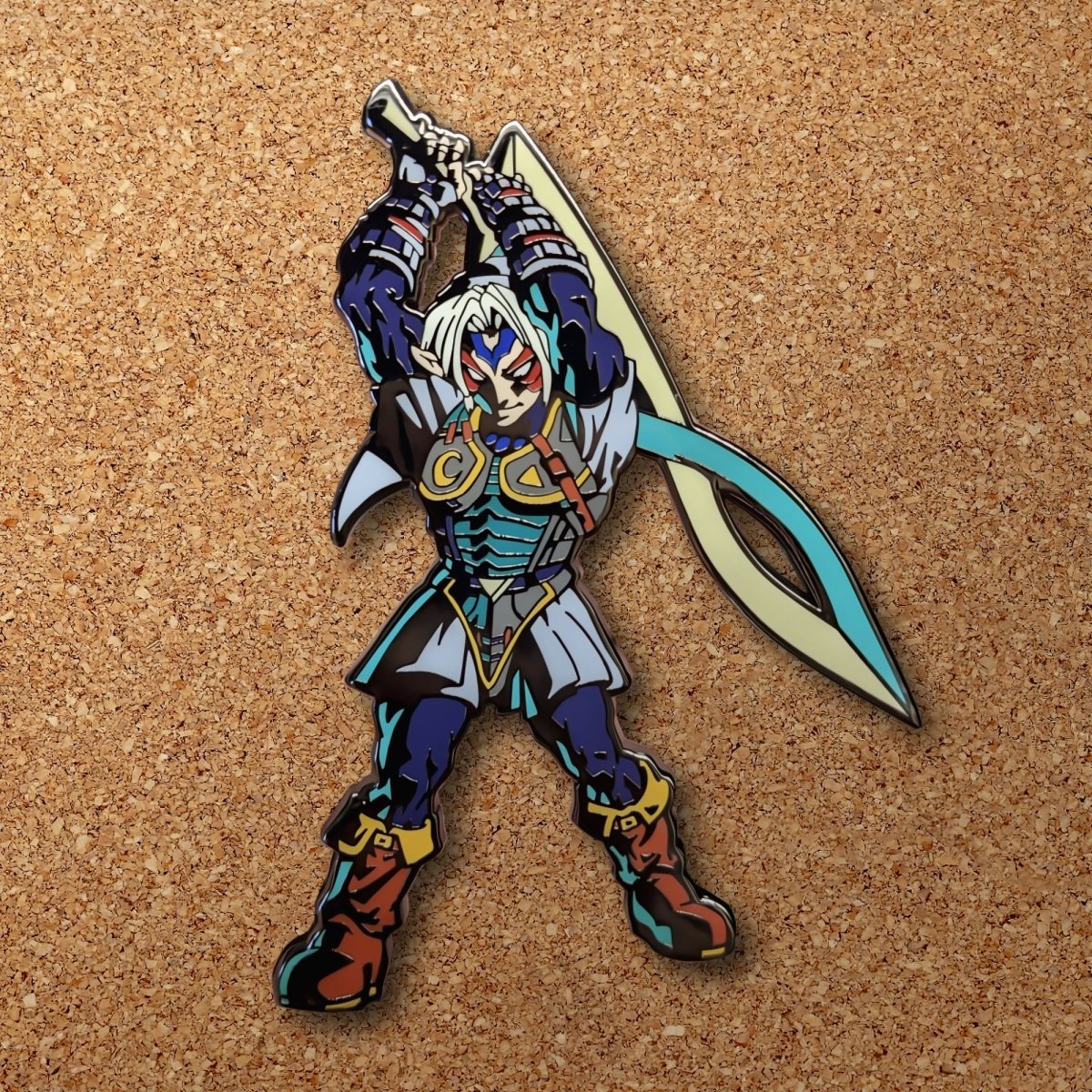 Fierce Deity Link Enamel Pin (The Legend Of Zelda: Majora's Mask) (B Grade)