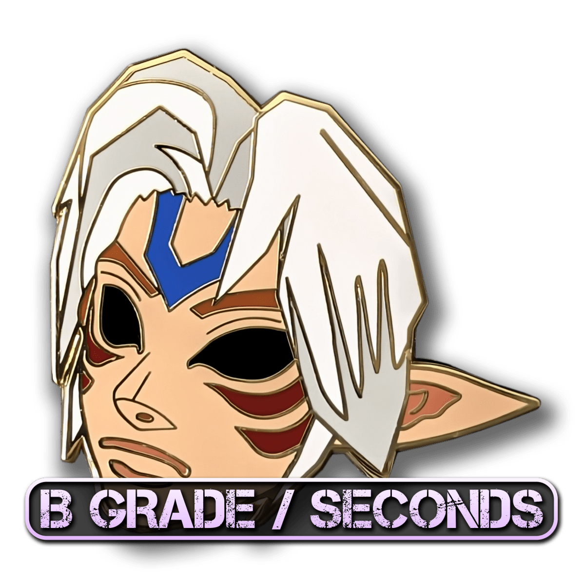 Fierce Deity's Mask Enamel Pin (The Legend Of Zelda: Majora's Mask) (B Grade)