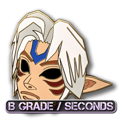 Fierce Deity's Mask Enamel Pin (The Legend Of Zelda: Majora's Mask) (B Grade)