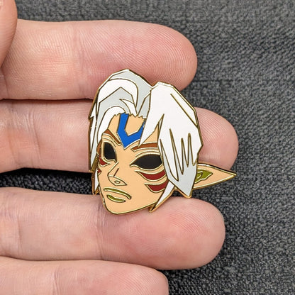 Fierce Deity's Mask Enamel Pin (The Legend Of Zelda: Majora's Mask) (B Grade)