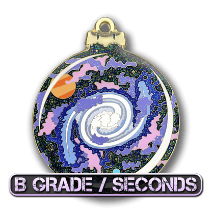 Galaxy Ornament Enamel Pin (B Grade)