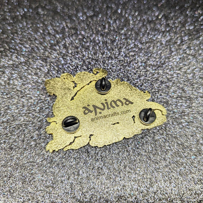 Genbu Enamel Pin - Legendary Black Tortoise