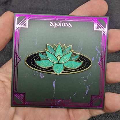 Ghost Lotus Enamel Pin (B Grade)