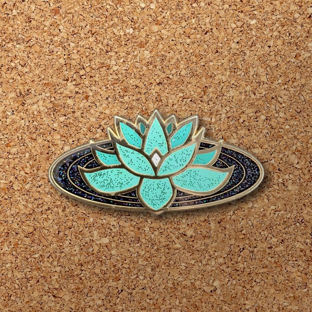 Ghost Lotus Enamel Pin (B Grade)