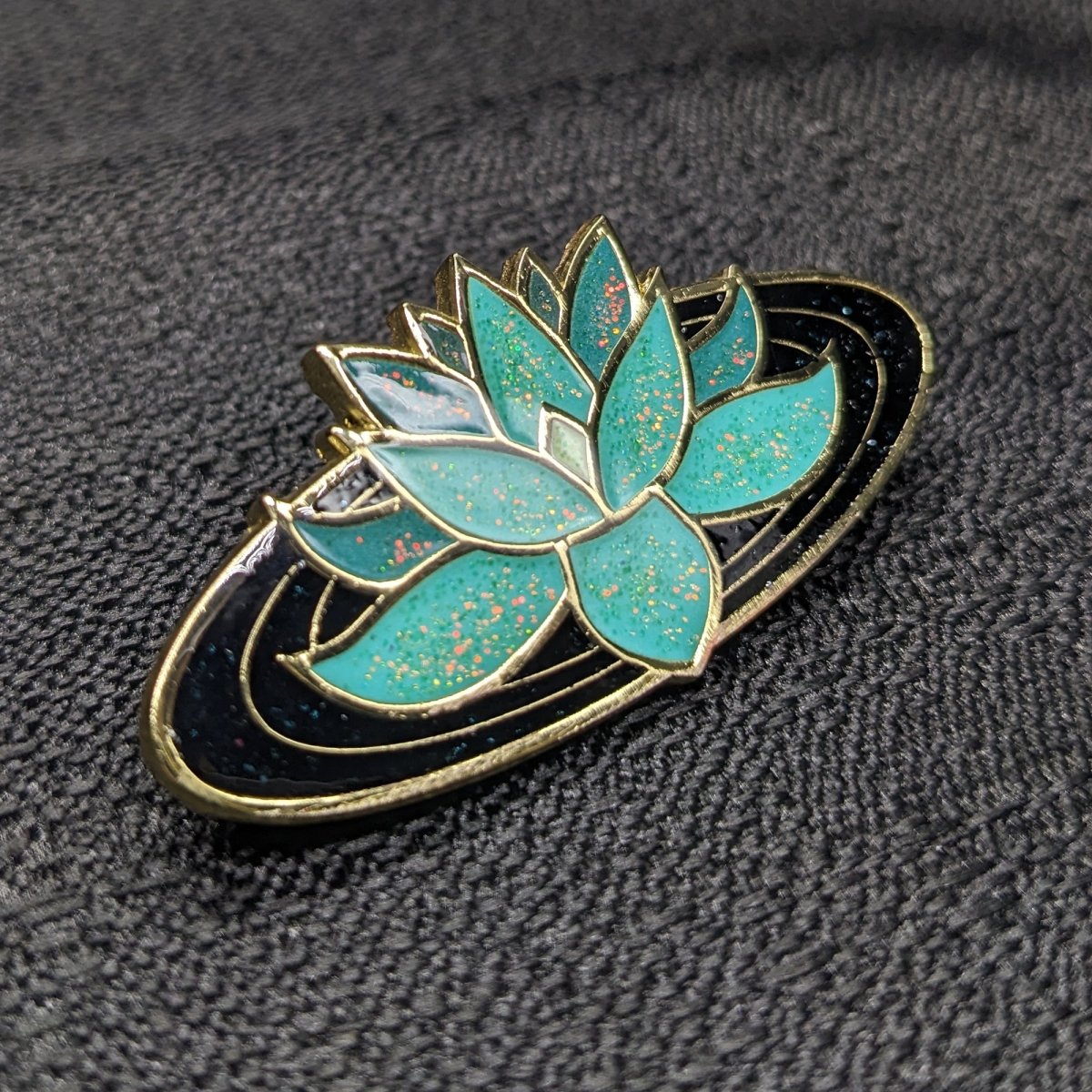 Ghost Lotus Enamel Pin (B Grade)