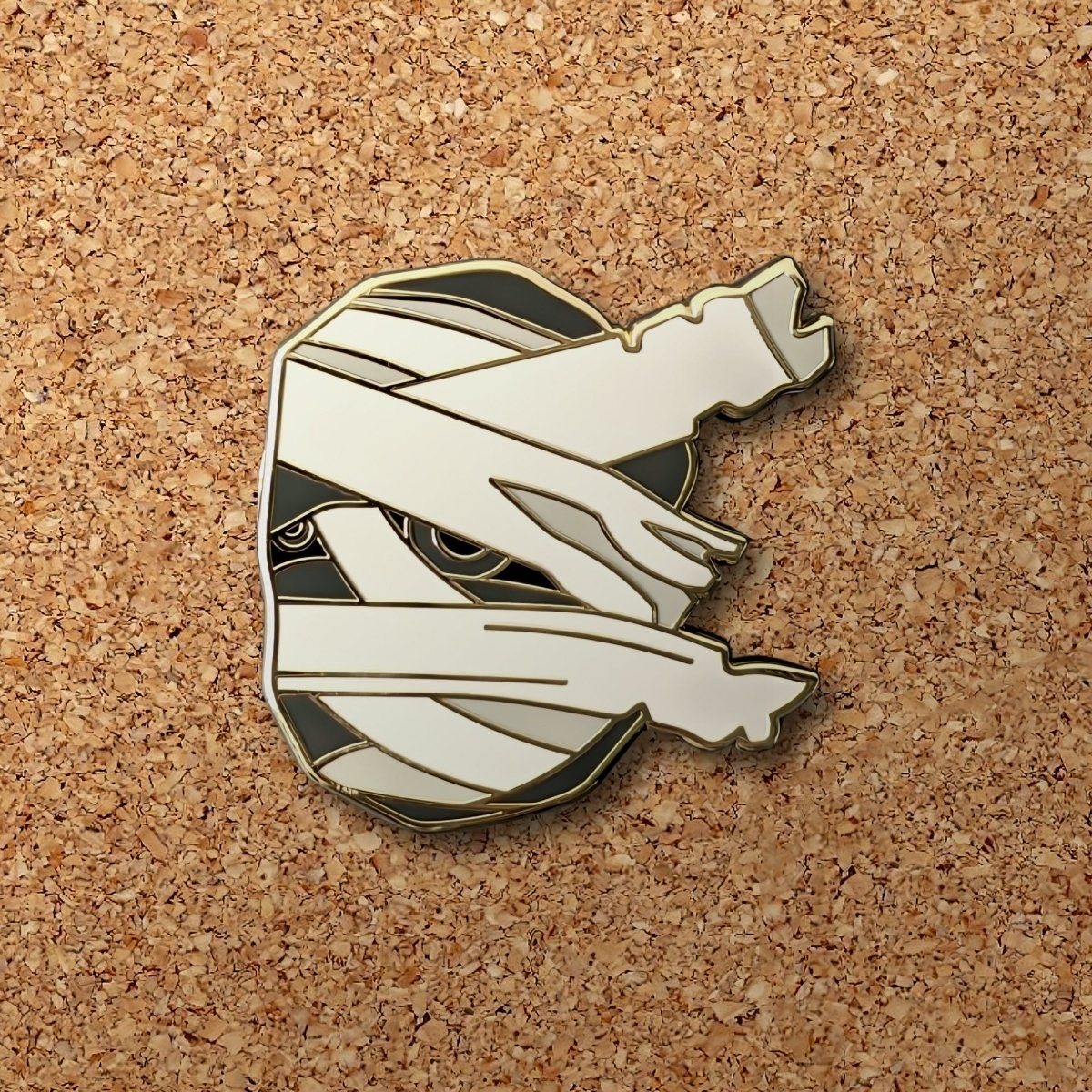 Gibdo Mask Enamel Pin (The Legend Of Zelda: Majora's Mask) (B Grade)