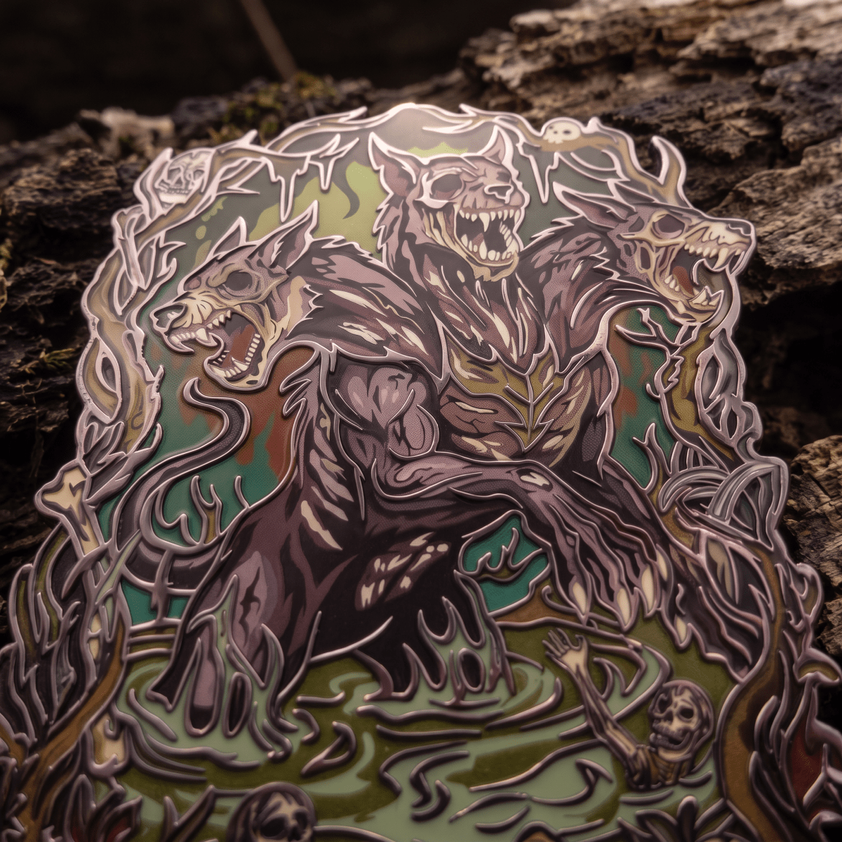 Gluttony - Third Circle Of Hell Enamel Pin