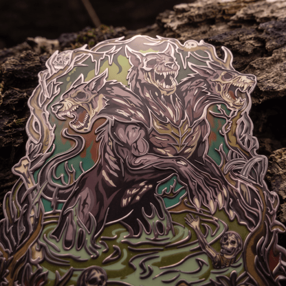 Gluttony - Third Circle Of Hell Enamel Pin