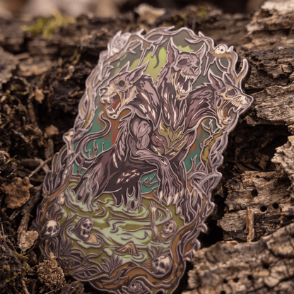 Gluttony - Third Circle Of Hell Enamel Pin