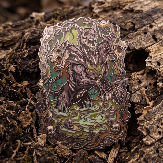 Gluttony - Third Circle Of Hell Enamel Pin