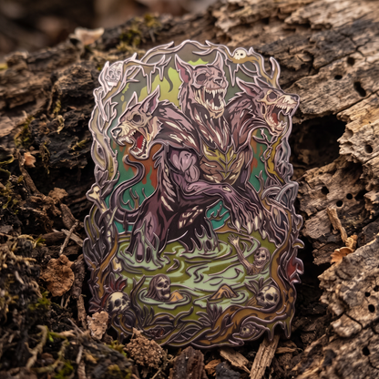 Gluttony - Third Circle Of Hell Enamel Pin
