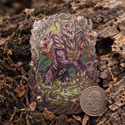 Gluttony - Third Circle Of Hell Enamel Pin