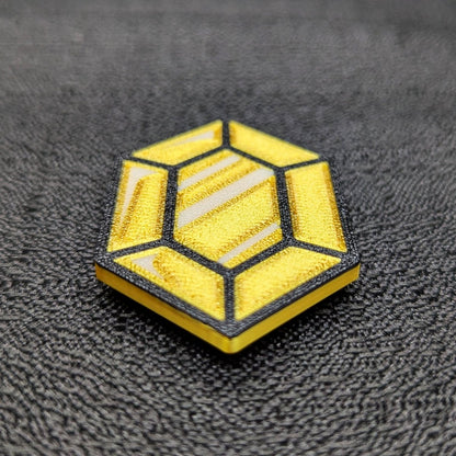 Gold Rupee Magnet (The Legend Of Zelda)