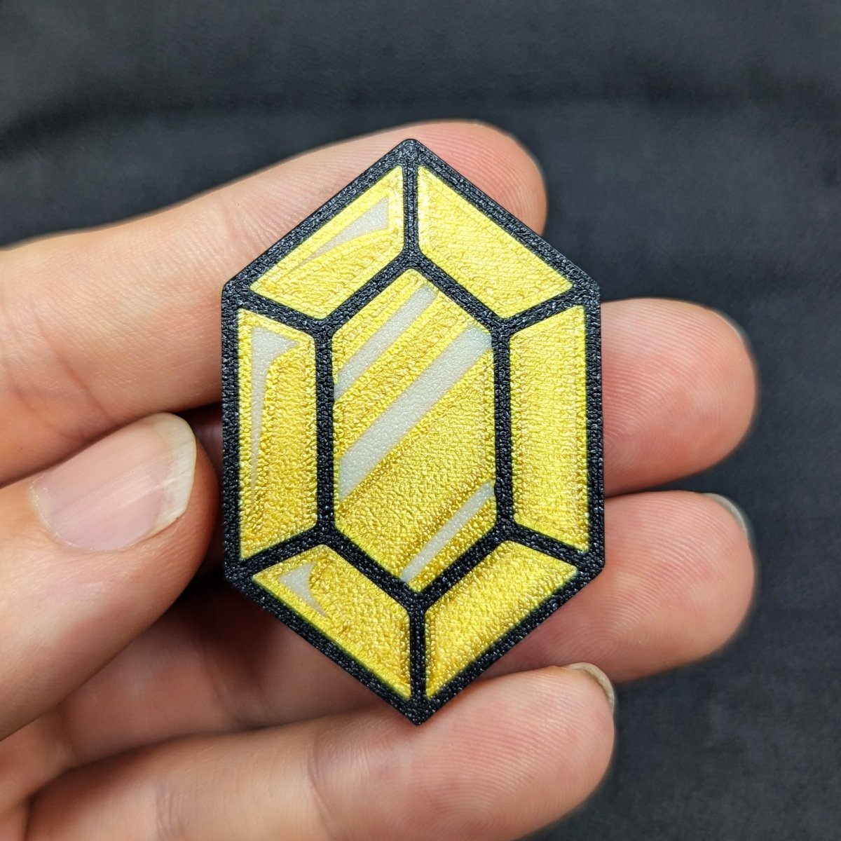 Gold Rupee Magnet (The Legend Of Zelda)