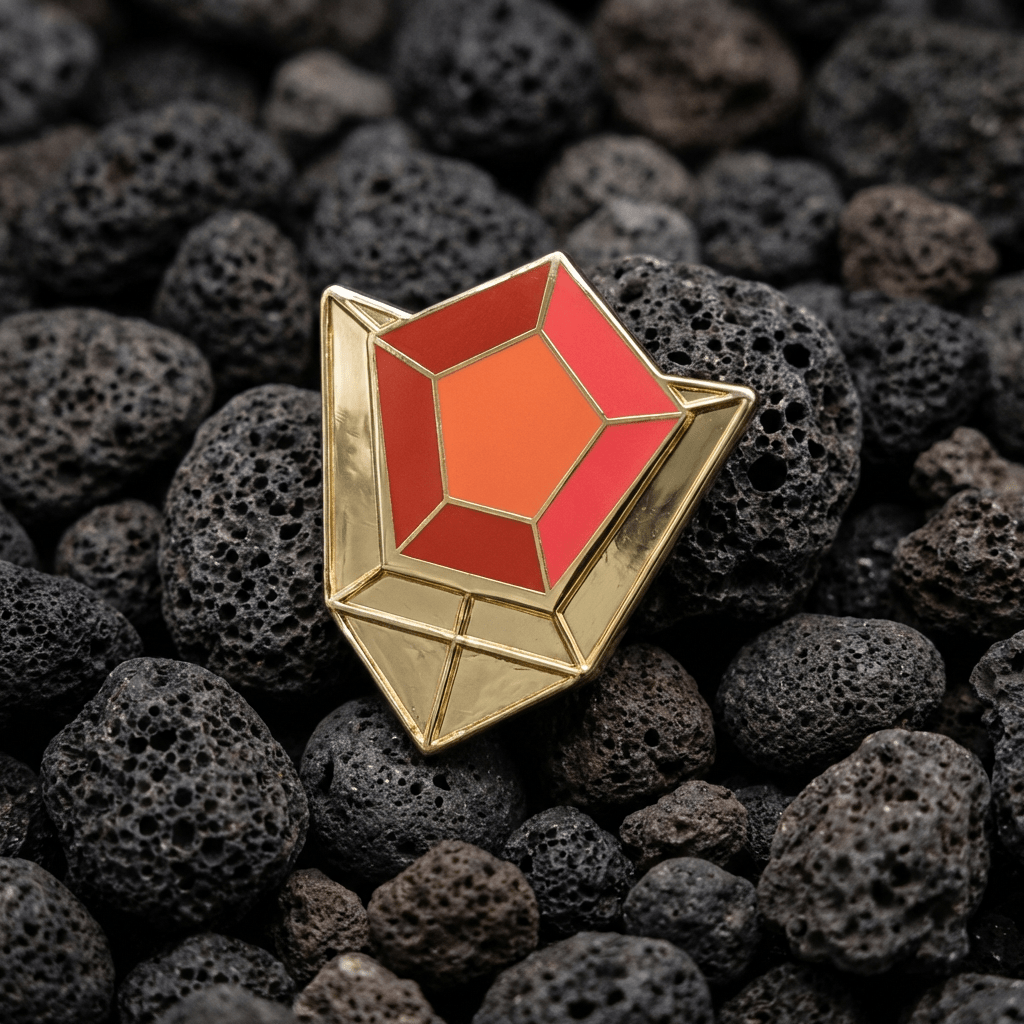 Goron's Ruby Enamel Pin (The Legend Of Zelda: Ocarina Of Time)