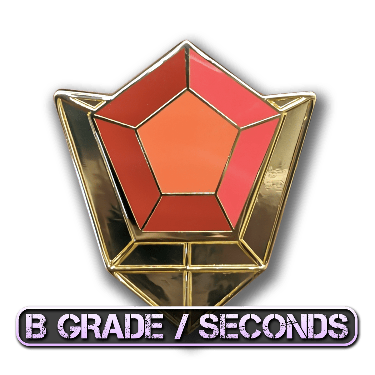 Goron's Ruby Enamel Pin (The Legend Of Zelda: Ocarina Of Time) (B Grade)