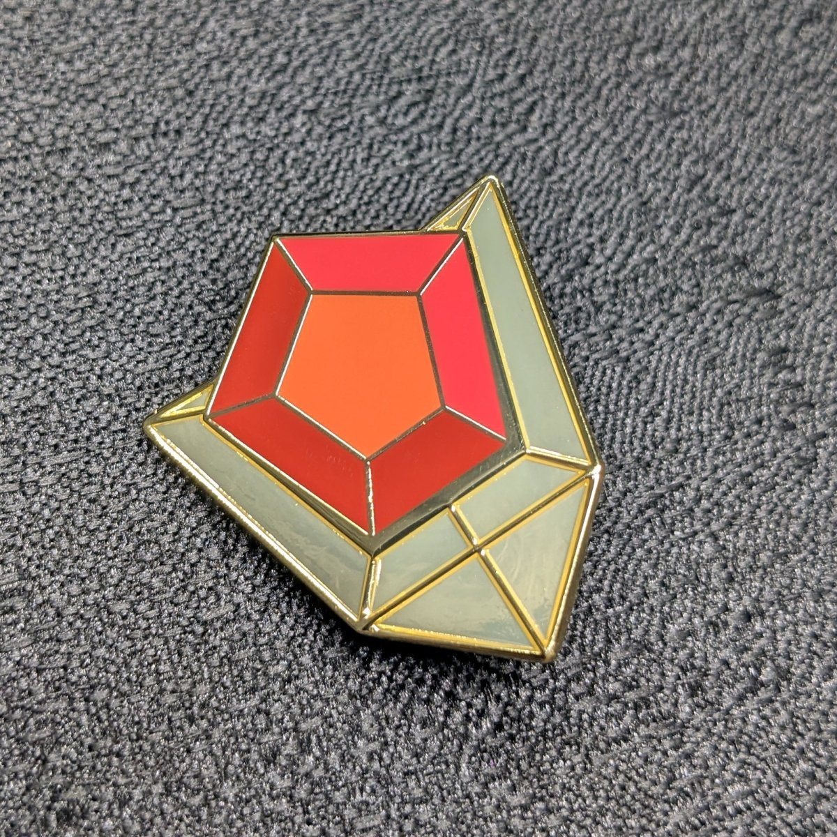 Goron's Ruby Enamel Pin (The Legend Of Zelda: Ocarina Of Time) (B Grade)